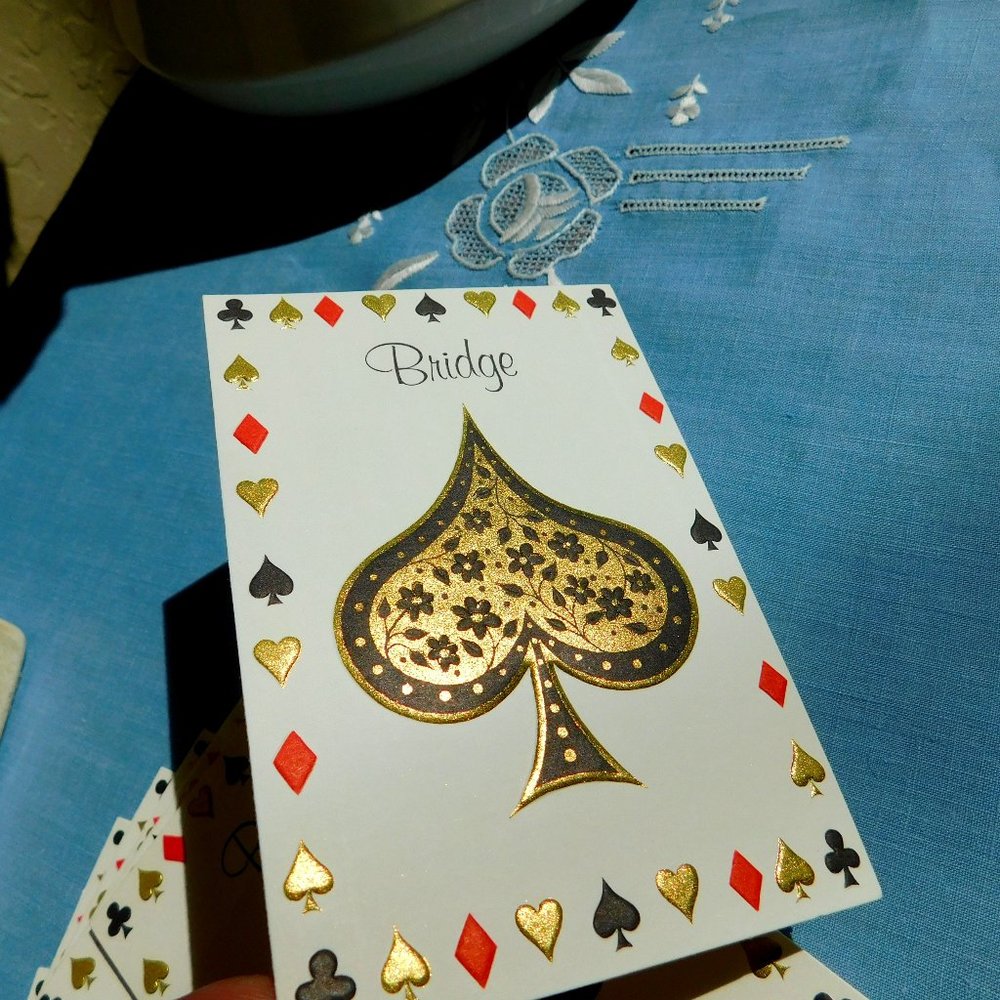 Hallmark Bridge mod embossed party invitations *Las Vegas wedding, bridal shower